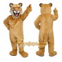 Tan Cougar Mascot Costume