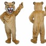 Tan Cougar Mascot Costume
