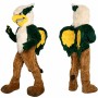 Green White Griffin Mascot Costume