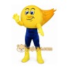 Yellow Shell Mascot Costume with Blue Pants Yellow Shell Mascot Costume with Blue Pants