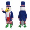 Blue Red White Patriotic Bird Mascot Costume