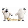 White Yeti Mascot Costume with Blue Face and Feet White Yeti Mascot Costume with Blue Face and Feet