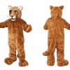Light Brown Cougar Mascot Costume