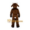 Brown Goat Mascot Costume with White Belly