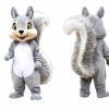 Gray Squirrel Mascot Costume