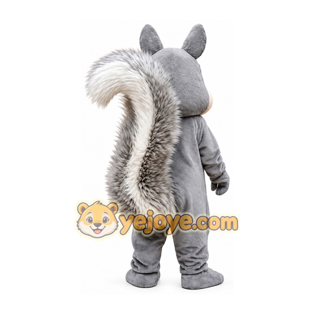 Gray Squirrel Mascot Costume Gray Squirrel Mascot Costume