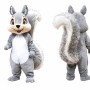 Gray Squirrel Mascot Costume