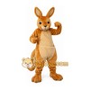 Golden Brown Kangaroo Mascot Costume Golden Brown Kangaroo Mascot Costume