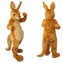 Golden Brown Kangaroo Mascot Costume