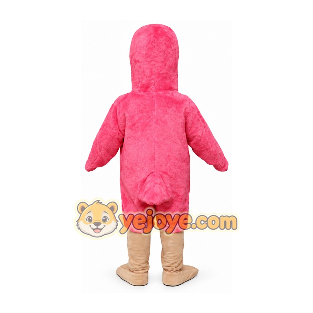 Pink Flamingo Mascot Costume Pink Flamingo Mascot Costume