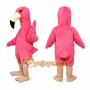 Pink Flamingo Mascot Costume
