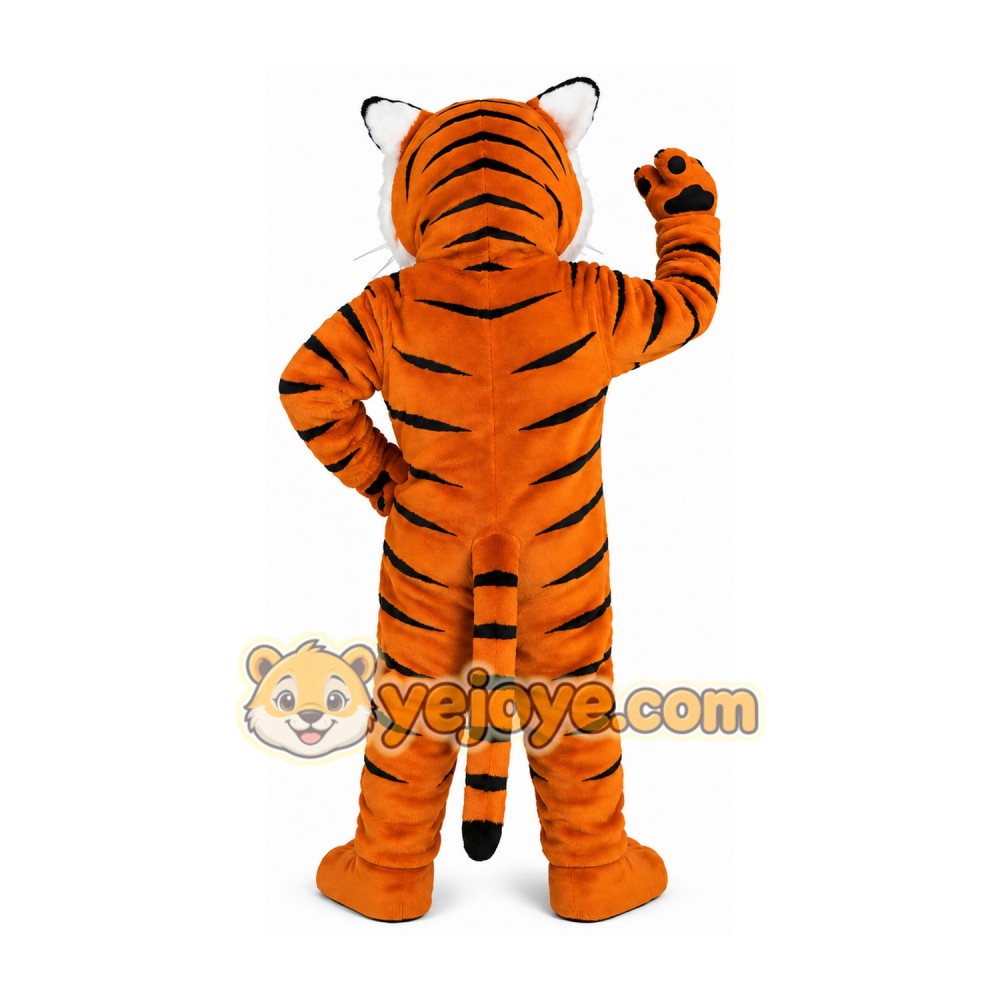 Orange Tiger Mascot Costume Orange Tiger Mascot Costume