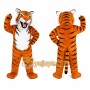 Orange Tiger Mascot Costume