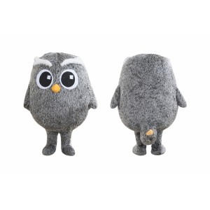 Gray Owl Mascot Costume