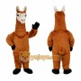 Brown Llama Mascot Costume
