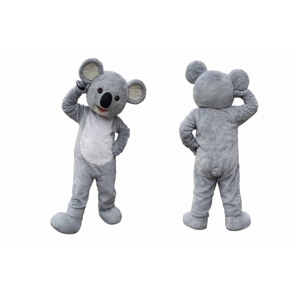 Light Gray Koala Mascot Costume