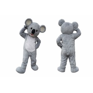 Light Gray Koala Mascot Costume