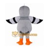 Gray Pigeon Mascot Costume with Orange Feet Gray Pigeon Mascot Costume with Orange Feet