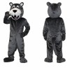 Dark Gray Mouse Mascot Costume