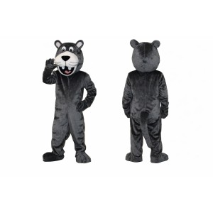 Dark Gray Mouse Mascot Costume
