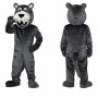 Dark Gray Mouse Mascot Costume