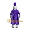 Purple Knight Mascot Costume with Silver Helmet Purple Knight Mascot Costume with Silver Helmet
