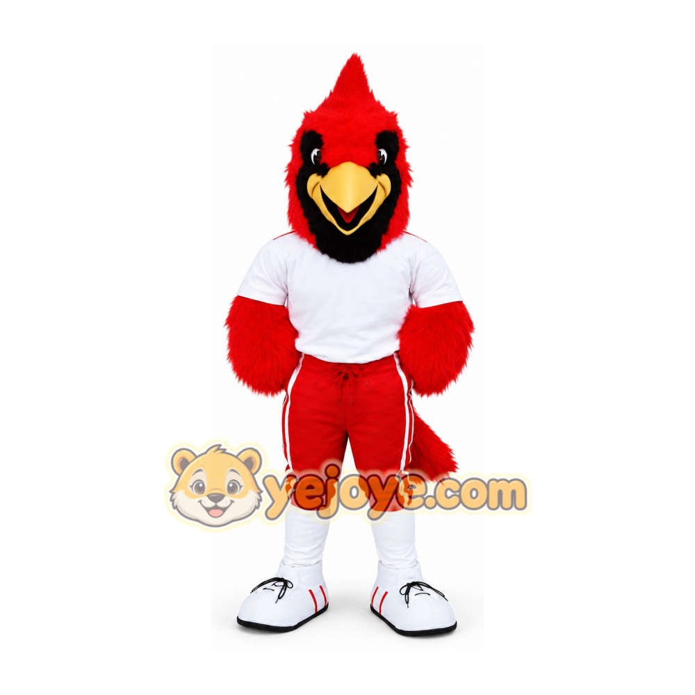 Red Cardinal Bird Mascot Costume