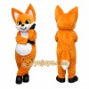 Orange Fox Mascot Costume Orange Fox Mascot Costume