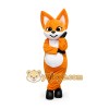 Orange Fox Mascot Costume Orange Fox Mascot Costume