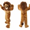 Brown Lion Mascot Costume