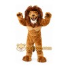 Brown Lion Mascot Costume