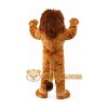 Brown Lion Mascot Costume