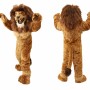 Brown Lion Mascot Costume