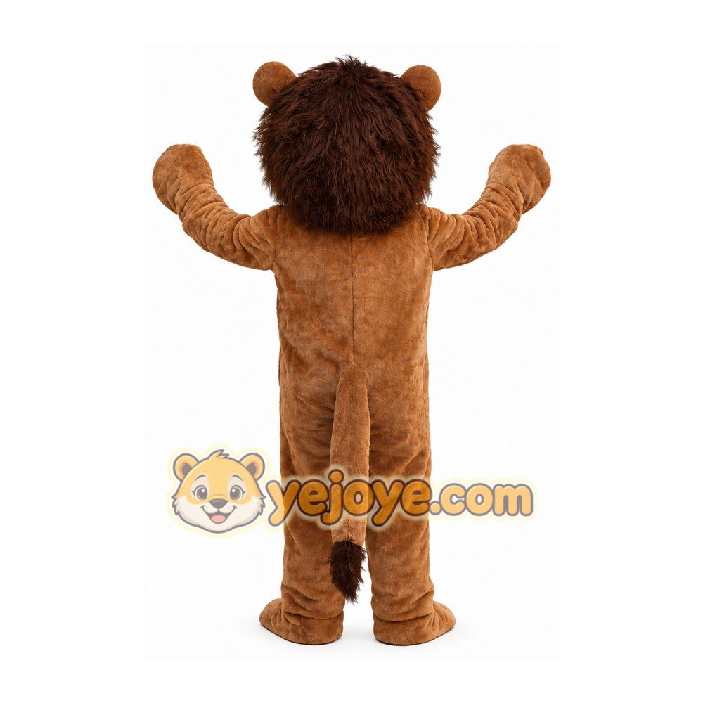 Light Brown Lion Mascot Costume Light Brown Lion Mascot Costume