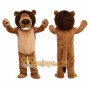 Light Brown Lion Mascot Costume