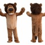 Light Brown Lion Mascot Costume