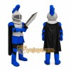 Blue Knight Mascot Costume Blue Knight Mascot Costume