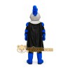 Blue Knight Mascot Costume Blue Knight Mascot Costume