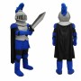Blue Knight Mascot Costume