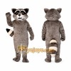 Gray Raccoon Mascot Costume Gray Raccoon Mascot Costume