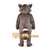 Gray Raccoon Mascot Costume Gray Raccoon Mascot Costume