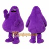 Purple Blob Mascot Costume