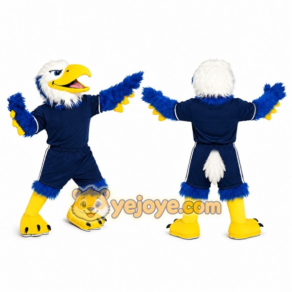 Blue Eagle Mascot Costume