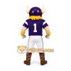 Purple Viking Mascot Costume Purple Viking Mascot Costume