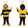 Yellow and Black Bee Mascot Costume