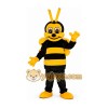 Yellow and Black Bee Mascot Costume Yellow and Black Bee Mascot Costume