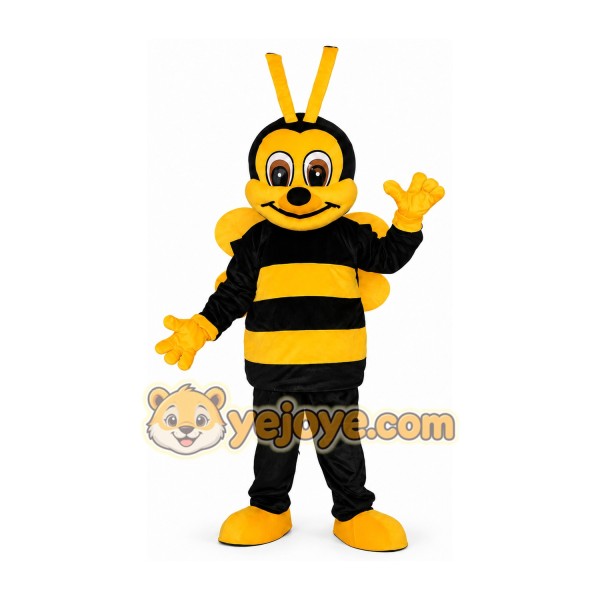 Yellow and Black Bee Mascot Costume Yellow and Black Bee Mascot Costume