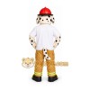 White Dalmatian Firefighter Mascot Costume White Dalmatian Firefighter Mascot Costume