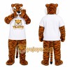 Orange Tiger Mascot Costume Orange Tiger Mascot Costume