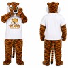 Orange Tiger Mascot Costume